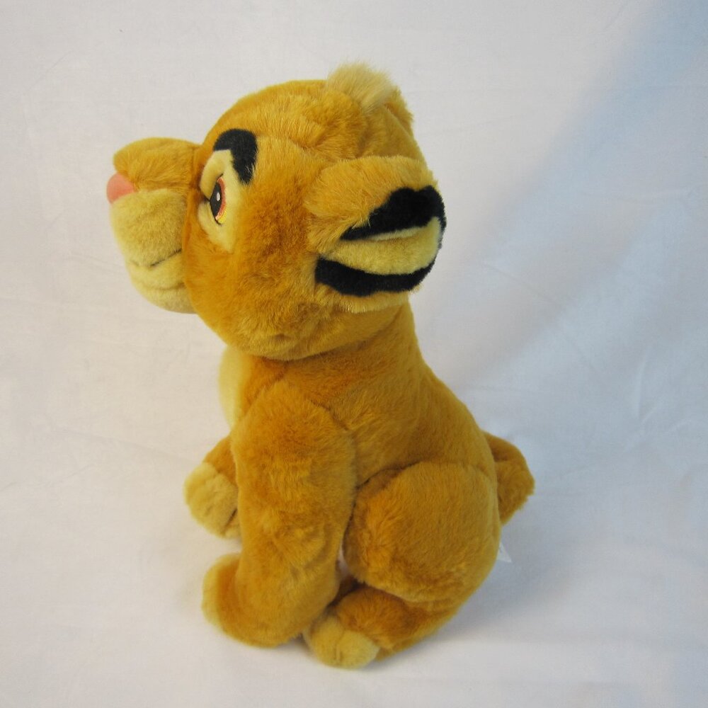 Disney Store Young Simba Sitting Cub The Lion King 13"